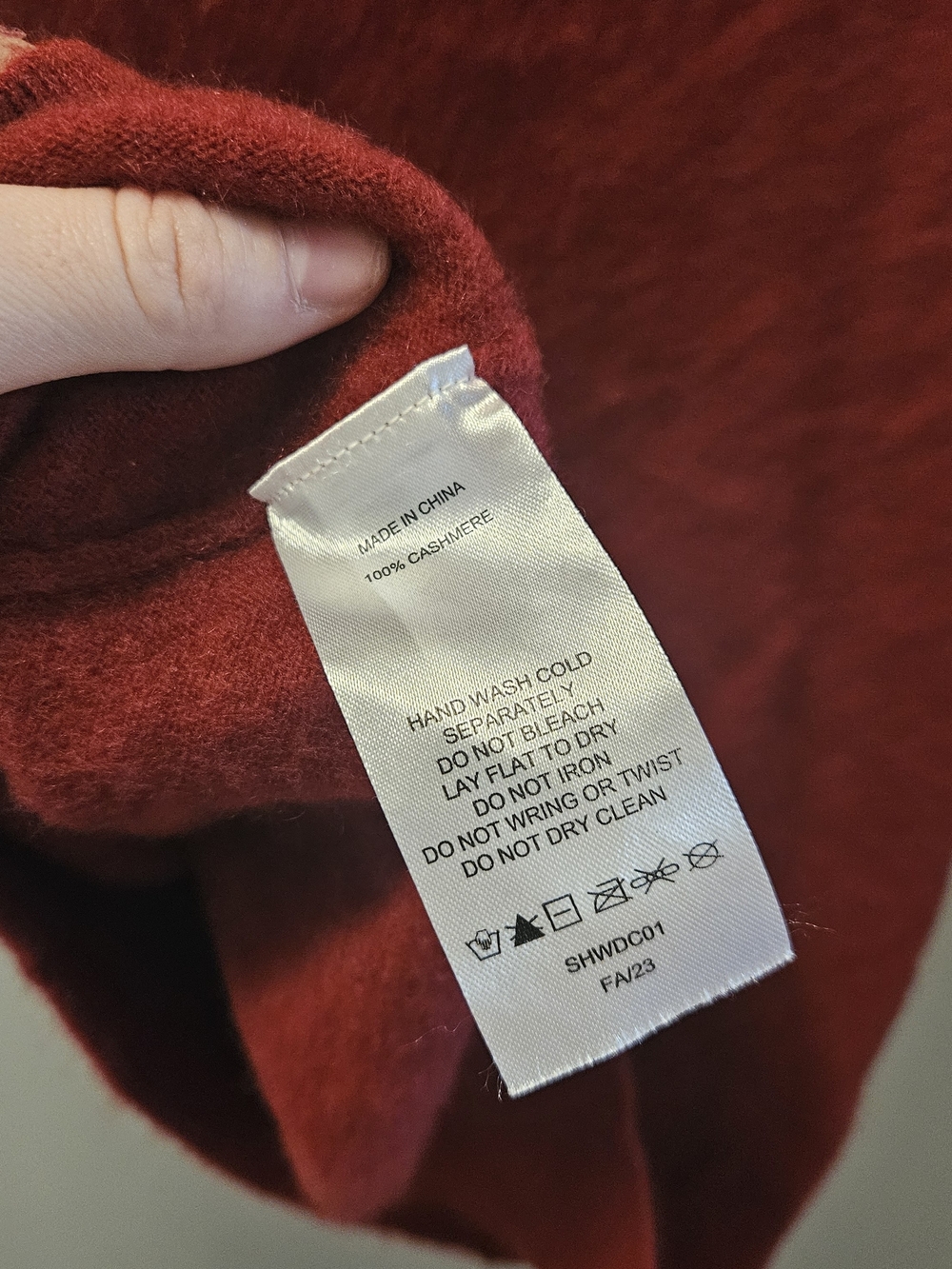 Quince Cashmere Vneck Sweater - Picture 5 of 6